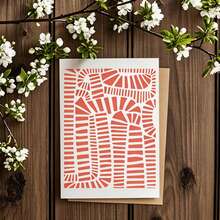 Large Size - Abstract Art Pattern Painting Stencil, Washable And Reusable, Suitable For Creative Design, DIY Crafts, Home Decor Design, Painting Design, Art Design, Craft Enthusiasts - A - View 3