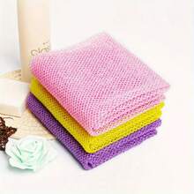 3pcs African Bath Sponge Long Mesh Bath Sponge Exfoliating Shower Body Scrubber Back Scrubbing Skin Smoothing, Perfect For Daily Use - View 8