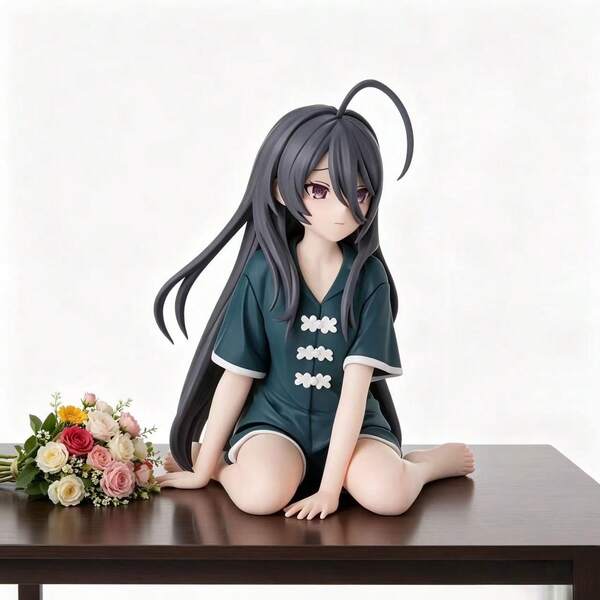 1pc/Sitting Pose Anime Figure Collectible, Figure Decoration, Anime Merchandise, Precious Anime Character Toy, Fan Supplies, Christmas Gift