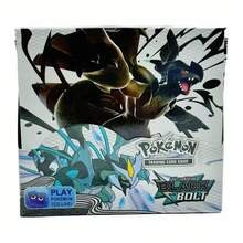 Cheap TCG Black Bolt Limited Collector's Edition Booster Box Toy First Generation BW Series Out Of Print Dual Legendary Theme Cards Featuring Classic Zekrom And Kyurem Rare Images Including All Popular Cards From The First Generation Black And White Era Perfect Birthday Gift Collector's Gift Exquisite Gifts Premium Gift Popular Party Favor Collector's Party Favor Creative Bachelorette Party Favor Single Party Collector's Item Essential Back To School Collector's Party Favor TCG Collector's Cards - View 12