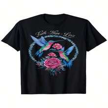 Women Tops - Black 348 - View 6