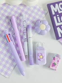 1 Set 7-Piece Stationery Gift Set, Student Gift, Learning Supplies, Back To School Gift, Birthday Present - Sets - View 7