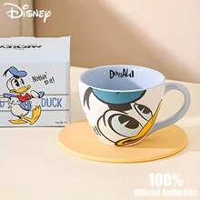 Disney Official Authentic Collaboration Breakfast Cup 350ML Ceramic Handle Mug Anime Cartoon Dormitory Single Cup Coffee Cup Couple Gift Cup - Multicolor - View 8