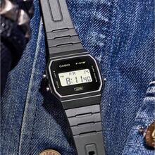 Casio F91W Square Digital Watch, Macaron Resin Wristwatch, Waterproof Student Watch, Vintage Affordable Casual Watch, Luminous Alarm Sports Watch - one-size - View 5