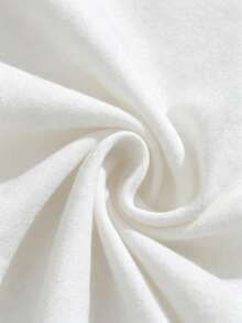 Men's Short-Sleeved T-Shirt With A Round Neck And Simple Design - White - View 6