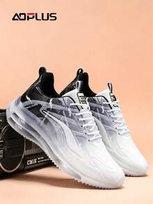 Outdoor Multi-Functional Casual Sneakers - Men's Waterproof Anti-Slip Hiking Shoes - 黑與白 - 查看 2