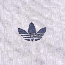 adidas originals 舒適透氣套頭薄款V領親膚長袖Polo衫女款 - 淡紫色 - 查看 10