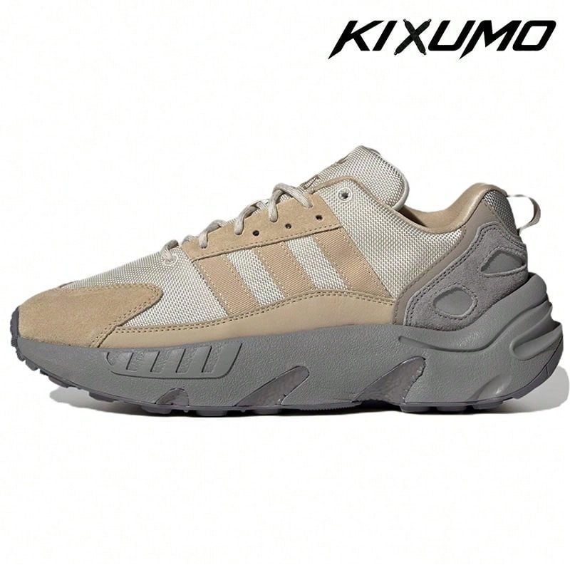 Adidas ZX 22 Boost 'Aluminium Magic Beige' Tan Silver-Metallic Sneakers Men GX7008 - 彩色 - 查看 1