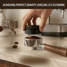 Dụng cụ phân phối cà phê, dụng cụ pha cà phê espresso tương thích với máy pha cà phê espresso CASABREWS CM5418, 3700Essential và Wish, dụng cụ pha espresso chuyên nghiệp. - Nhiều màu - Xem 2