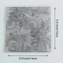 Clear Silicone Stamps Vintage Floral Background Scenery & Country Manor Bird Flower Patterns For DIY Junk Journal Scrapbook & Photo Album Crafts - Nature - View 32