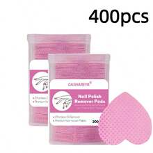 1 Box 200pcs/Heart-Shaped Nail Wipes, Heart-Shaped Nail Degreasing Wipes, Non-Damaging Nail Cleaning Cotton Pads, Soft Lint-Free Nail Removal Wipes, Disposable Wipes For Nail Salons, Heart-Shaped Nail Removal Cotton Pads, Non-Woven Soft Nail Cleaning Care Cotton Pads, Portable Nail Salon Wipes, Gift - Pink Box - View 11