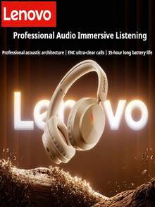 Lenovo EH140 無線藍牙電競耳機 1入，2026升級低延遲遊戲調音，長距離穩定無線連接，40MM大音訊單元強勁低音，隔音入耳式耳機，適合手機遊戲、音樂播放與日常線上通話 - 彩色 - 查看 5