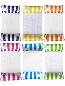 1 pieza Silla flotante inflable tipo hamaca, tabla de surf flotante para playa, flotador de verano para adultos para piscina y playa, colchoneta flotante, regalo de verano perfecto para uso en fiestas, silla flotante para diversión y relajación de vacaciones de adultos, ligera y portátil, ideal para natación, exterior, viajes, deportes acuáticos, tabla de surf inflable para piscina, tabla de surf de verano para adultos para playa y natación, accesorio esencial de playa, accesorio de playa, reutilizable - Verde - Ver 9