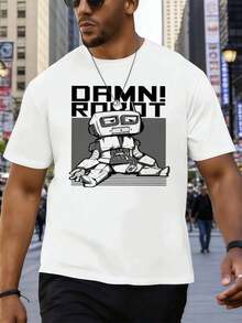 Men T-Shirts - White - View 1