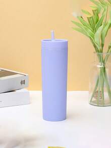 客製化雙層保溫 16oz 隨行杯附吸管，伴娘禮物、單身派對小禮、女性婚禮禮品 - 彩色 - 查看 18