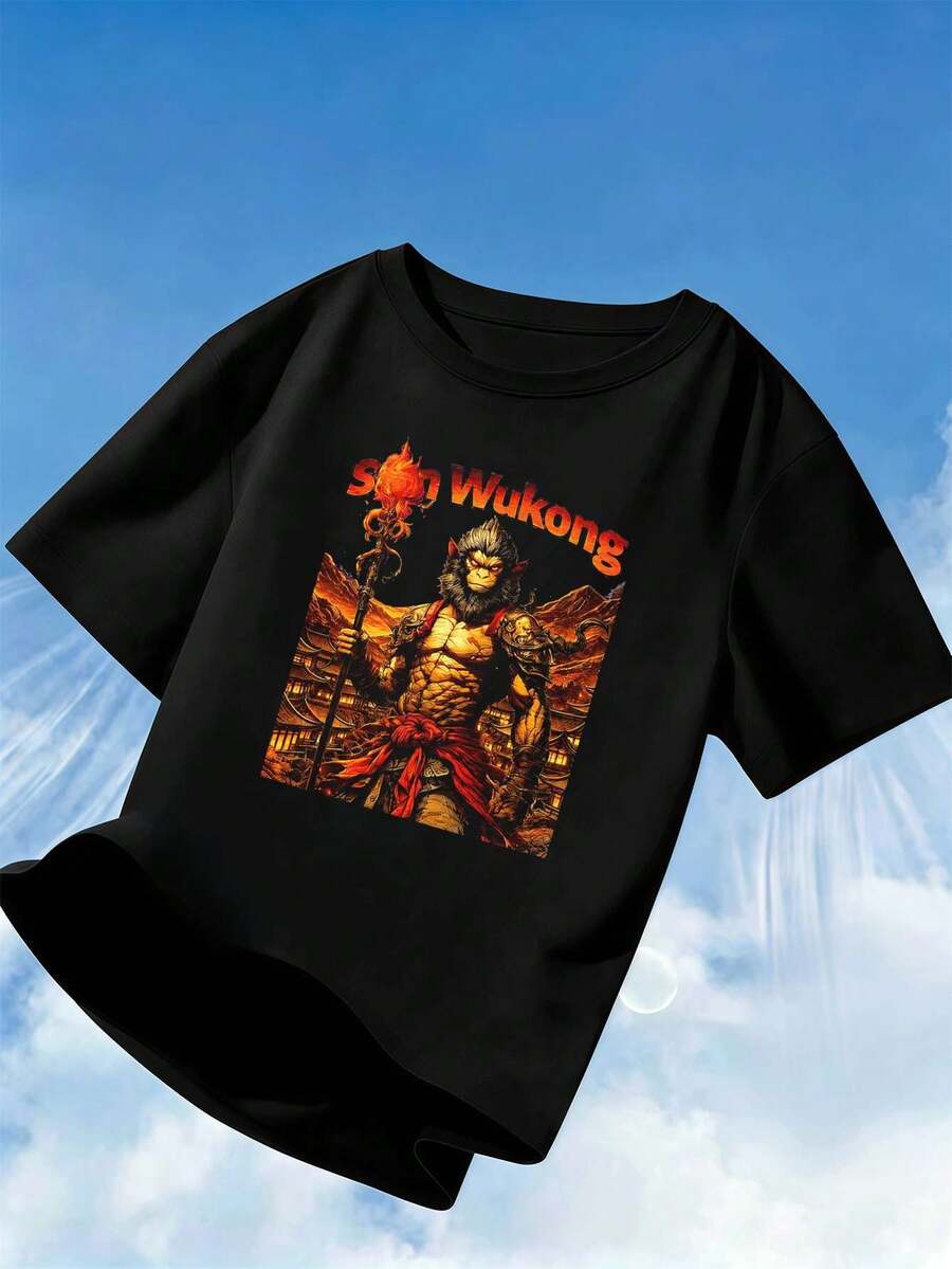 Men T-Shirts - Black - View 1