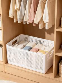 1件可折疊收納箱，適用於嬰兒用品、新生兒房必需品、衣櫥收納 - 彩色 - 查看 8