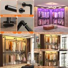 Clothing Racks - Black - View 1