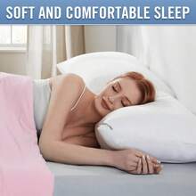 Ultra Plush Polyester Square Throw Pillow Insert, Hypoallergenic High Resilience Washable Cushion Core, Soft Polyester Filled Pillow Insert For Sofa Bedroom Dorm Home Decor & Back Support - White (white) 2pcs - View 6