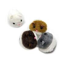 Cat Toy Realistic Vibrating Mouse Pull String Vibrating Animal Shaped Toy - Random Style Pull Ring Hamster - View 6