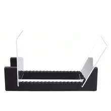 Acrylic Vinyl Record Storage Display Flip Rack Solid Wood Base LP Record Holder - View 7