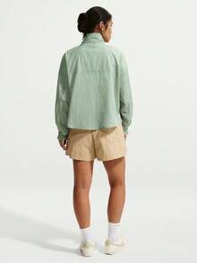 Nike Sportswear 女款寬鬆輕量耐撕裂外套 IF0588-006 - 豆綠色 - 查看 5
