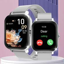1.83-Inch Full Touch Screen Unisex Smartwatch With The Following Features: Call Answering, Message Alerts, Music Control, Remote Camera, Pedometer, Calorie Tracking, Multiple Sports Modes, Alarm, Incoming Call & Message Notifications, Compatible With Android And IOS - Multicolor - View 13
