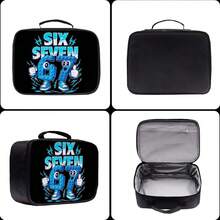 4pcs Rolling Backpack, Creative Print Backpack, Crossbody Bag, Shoulder Bag - For Image Effect Only, Not Shiny Glowing Effect - 彩色 - 查看 8