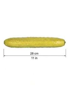 45cm 巨型黃瓜捏捏樂玩具，觸感柔軟且慢回彈，壓力釋放，成人焦慮緩解玩具，最佳禮物 - 彩色 - 查看 4