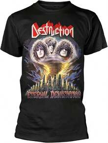 ELFI.D Volu Destruction - Eternal Destruction T-Shirt - 黑色 - 查看 1