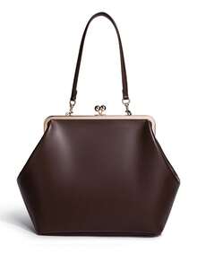 Fashion Large Kisslock Clip Shell Clutch Bag For Women Designer Lady Shoulder Bags Luxury Pu Leather Handbags For Daily And Party - Multicolor - View 12