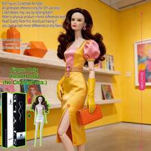 32cm Ball Jointed Doll 12 Joint Posable BJD Supermodel DIY Custom Doll For Hobby Collection - DollOnlyNoAttire - View 38