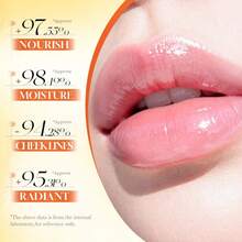 Honey Milk Anti-Dryness Anti-Cracking Lip Balm 4.5g, Dual-Effect Deep Nourishing, Reduces Lip Lines, Enhances Gloss, Suitable For Day And Night, Personal Skincare Sleeping Lip Mask - Honey - View 3