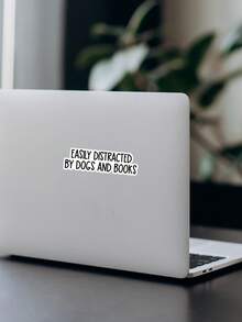 1pc Distraction-Blocking, Fun Stickers For Books, Laptops, Bottles, And More - Multicolor - View 6