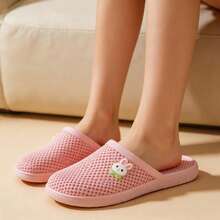 Dép đế mềm chống trượt mới, thoải mái, thời trang và phong cách - Hồng - Xem 3