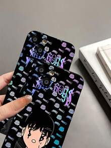 Tema triste de Sad Boyz en negro, azul y moradofunda de teléfono Fundas compatibles con ,Apple,VIVO,OPPO,,, y Honor.Fabricadas en silicona TPU,ofrecen protección contra golpes y caídas. - Negro - Ver 8