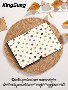 Kingsung Star Pattern Tablet Case, Compatible With Ipad Air 8 (Model M4), 2026 11-Inch/13-Inch, 9.7/10.2/10.5/10.9/12.9-Inch, Pro 11-Inch, 10th Generation , Galaxy Tab S6 Lite 10.4-Inch, Kindle Paperwhite 2024 12th Generation, Kindle 2022 11th Generation. It Has Shock-Proof Function And Intelligent Stand, Automatic Wake-Up And Sleep Functions. - Multicolor - View 10