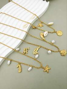 女款珠寶套組，送女友的禮物 - 彩色 - 查看 6