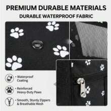 Dog Car Seat For Small Medium Pet, Portable Cat Puppy Rabbit Seat Travel Booster - RMD0011-hEI - View 7