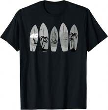 .com: Tabla de surf vintage clásica retro... - Negro - Ver 1