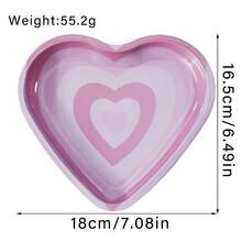 New Tinplate Heart-Shaped Cigarette Tray, Tobacco Handling Tray, Storage Tray, Iron Tray, Cigarette Accessories - 蜘蛛網 - 查看 3