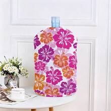 Water Dispenser Bottle Cover For 5 Gallon Water Bottle, Printed Durable Fabric, Elastic Fabric, Reusable, Home Decor Standard Protective Cover - Multicolor - View 10