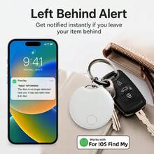RSH 1pc Mini Air-Tags Smart Tag, Compatible With IOS Find My APP, Real-Time Precise Tracking And Positioning Anti-Loss Device Smart Tracker, Suitable For Keys, Bags, Suitcase Loss Tracking, Thanksgiving, Christmas, Holiday Gift - Multicolor - View 14