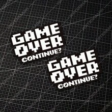 1個 "Game Over" 像素風格貼紙，可愛有趣，適合像素風格愛好者。可用於汽車、卡車、摩托車和筆記型電腦！ - A - 查看 7