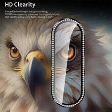 For Samsung Galaxy A57/A37 Case Luxury Diamond Metal Ring Tempered Glass Camera Lens Protector Cap Galaxy A56 A36 A26 A37 A57 5G - Multicolor - View 9