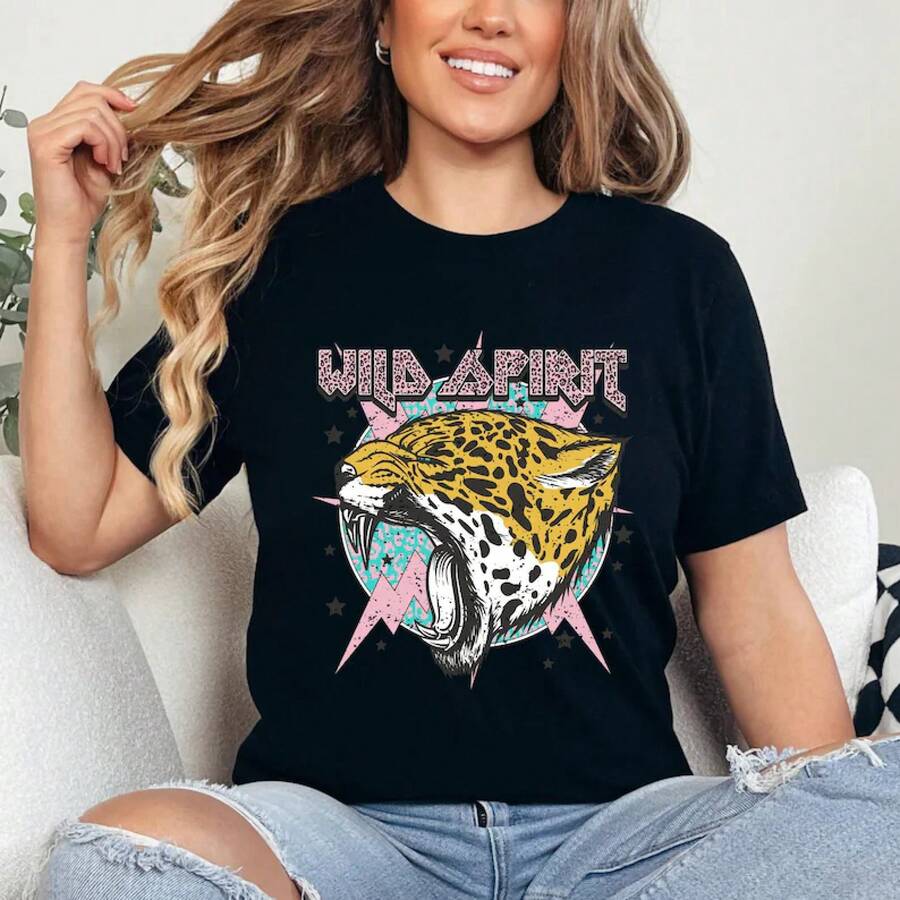 Women T-Shirts - Black - View 1