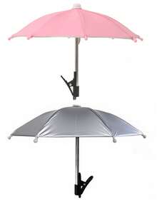 Phone Sunshade Umbrella, Mini Phone Umbrella With Universal Clip Holder, Outdoor Sun Protection, Suitable For Phone, Kindle, Navigator And Other Devices, Anti-Glare Phone Protective Cover, Protects Your Phone From Rain And Sun, Screen Anti-Glare Anti-Reflection, Travel Essential. - Multicolor - View 34