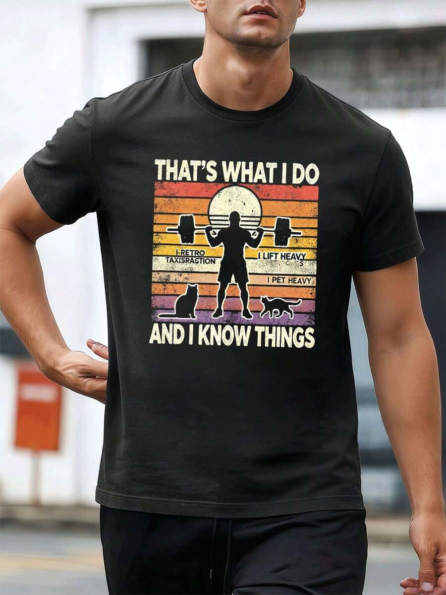 T-shirts för män - Svart - Visa 1