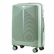 W WINGS Set Of 3 Suitcases Or Choose Luggage Available In 28", 24", 20" Inch Polypropylene Travel Luggage TSA Hard Telescopic Handle 360 Wheels Light Green - Green - View 13