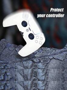 Compatible With PlayStation 5, Controller Protective Case, Anti-Slip Dot Design, Anti-Slip, Anti-Sweat, Anti-Scratch, Anti-Dust, Enhances Gaming Operation Feel And Experience, Practical Gaming Accessory - View 5